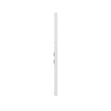 NC3-VTL Speaker Bar, Modern White, side, no grille