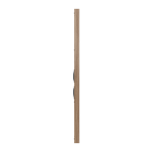 NC5QT-VTL Speaker Bar, Modern Teak, side