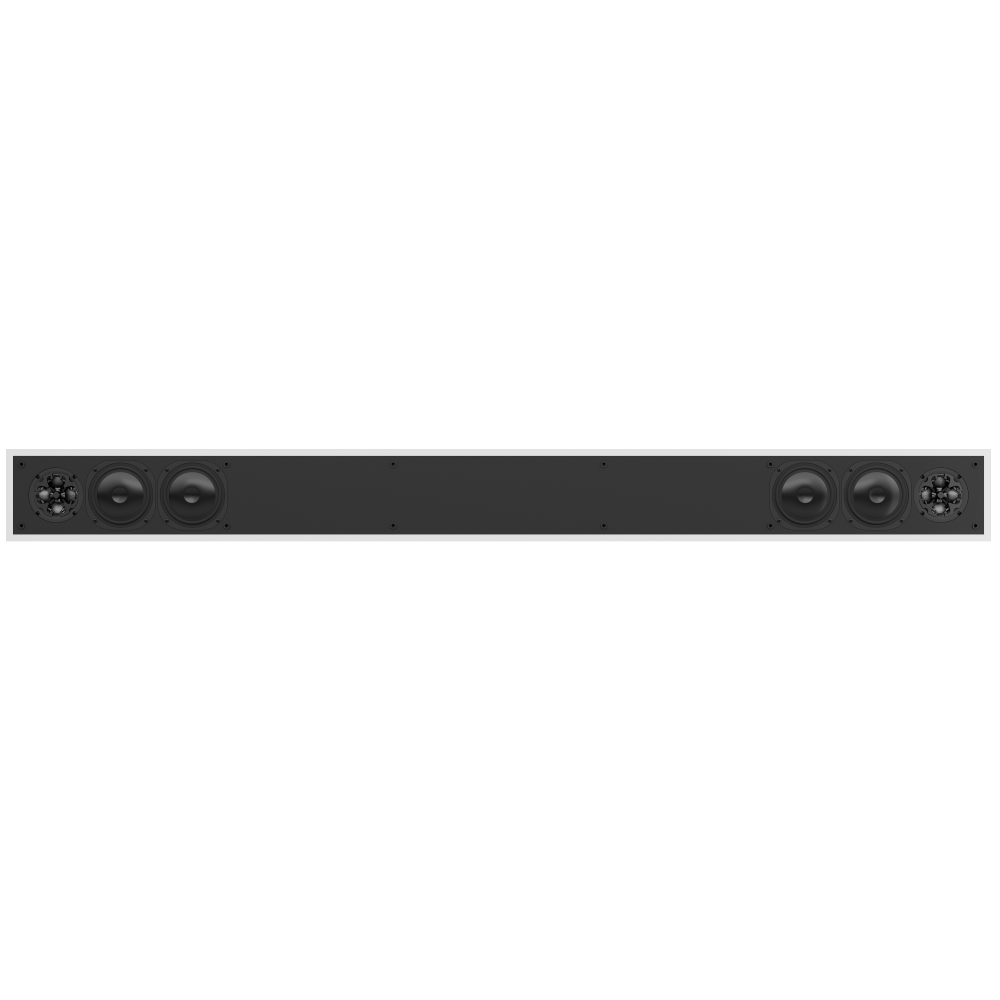 NC5QT-HTL Soundbar, Modern White, front, no grille