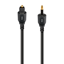 AudioQuest Pearl Optical > 3.5mm Mini M Toslink Fiber-Optic Cable