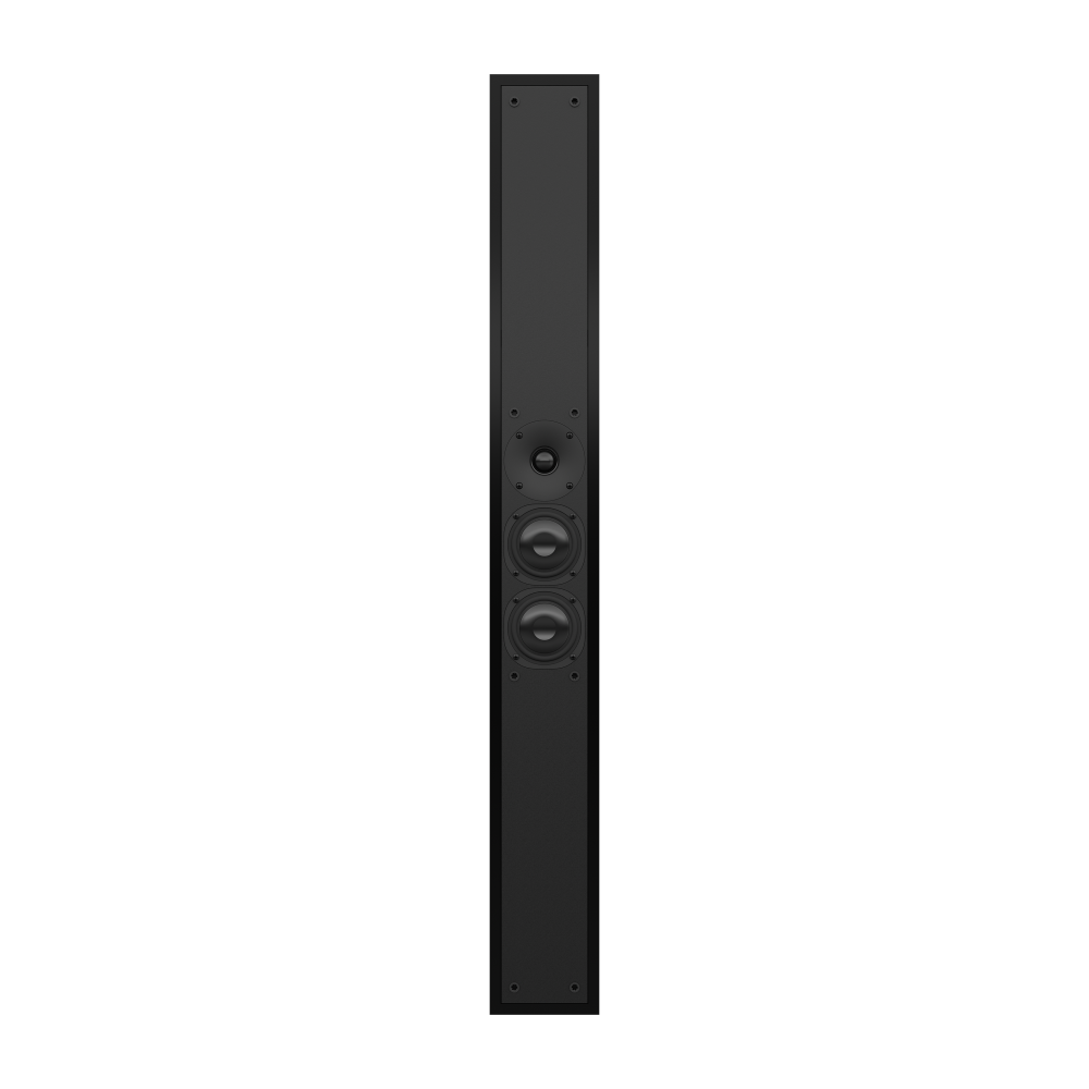 NC3-VTL Speaker Bar, Black, front, no grille