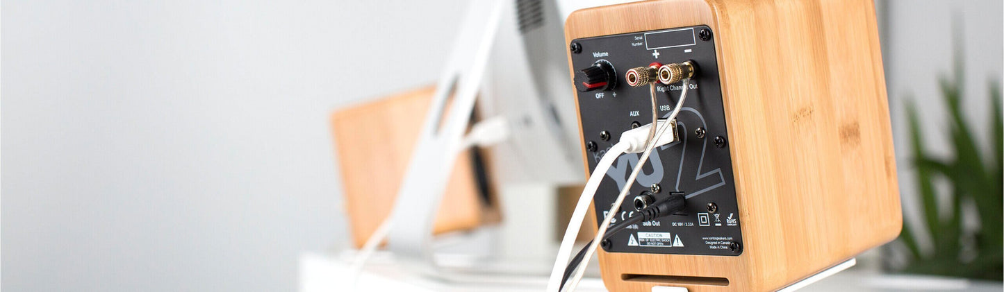 Kanto YU2 Powered Bookshelf Speakers