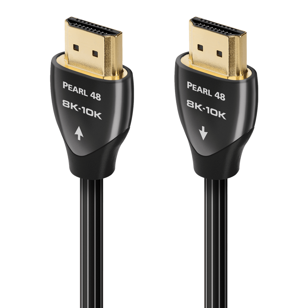 AudioQuest Pearl 48 2.1 HDMI Cable - 8K/10K Ultra HD, Gaming, High-Speed, 48Gbps, HDR, eARC