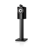 B&W 705 S3 Bookshelf Speaker in glossy black color finish.